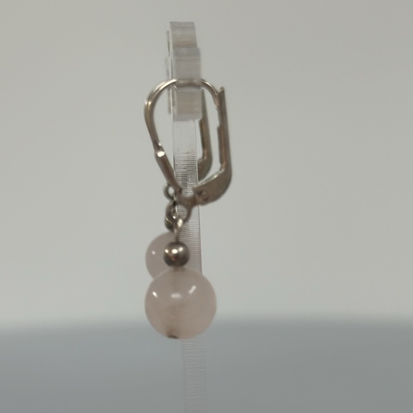 925 Jade earrings - Picture 2 of 7